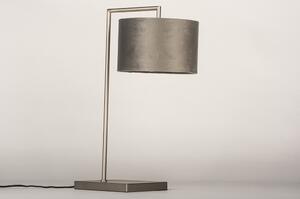 Stolní lampa Pallas Grey and Silver (LMD)