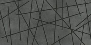 Rako Extra WADVK829 dekor obklad 29,8x59,8 černá reliéfní 8 mm 1,44 m2