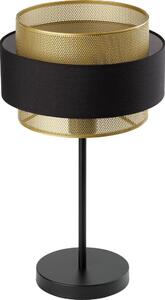 Osram - Stolní lampa DECOR HORNET 1xE27/10W/230V černá/zlatá