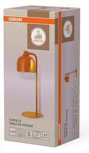 Osram - Stolní lampa DECOR COROLLE 1xG9/20W/230V oranžová