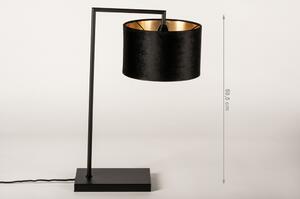 Stolní lampa Pallas Black and Gold (LMD)