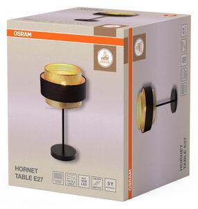 Osram - Stolní lampa DECOR HORNET 1xE27/10W/230V černá/zlatá