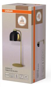 Osram - Stolní lampa DECOR COROLLE 1xG9/20W/230V černá/zlatá