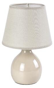 Rabalux Béžová stolní lampa Ingrid pro žárovku E14 74076