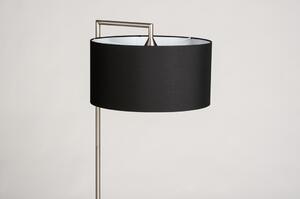 Stojací designová lampa Pallas Black Steel (LMD)