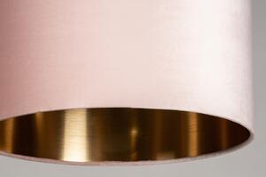 Stojací designová lampa Pallas Pink Steel (LMD)