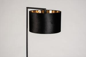 Stojací designová lampa Pallas Black and Gold (LMD)