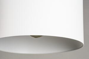 Stojací designová lampa Pallas White Steel (LMD)