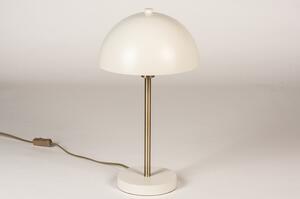 Stolní designová bílá lampa Montana White (LMD)