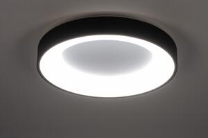 Stropní LED svítidlo Toronto Black 48 (LMD)