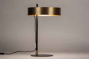 Stolní designová lampa La Viante Black and Gold X (LMD)