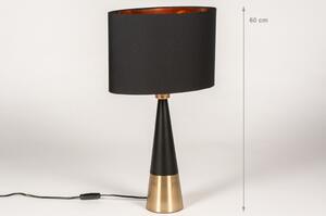 Stolní lampa Sion Black and Gold (LMD)