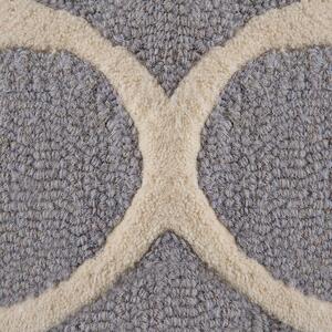 Šedý bavlněný koberec 160x230 cm SILVAN