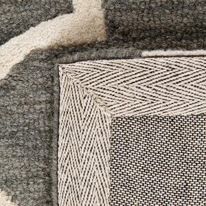 Šedý bavlněný koberec 160x230 cm YALOVA