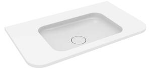 Oltens Hamnes umyvadlo 80x46.1 cm obdélníkový nábytkový bílá lesk 40213000