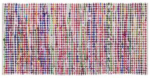 Různobarevný bavlněný koberec 80x150 cm BELEN