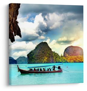 Obraz - Zátoka Phang Nga (30x30 cm)