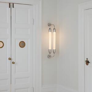 Nástěnné svítidlo UMAGE Lemon Squeeze 2-light, délka 77 cm, ocelová barva