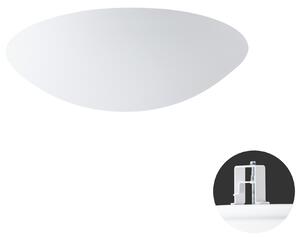 OS AUR63146 AURA V5 stropní/nástěnné skleněné polovestavné svítidlo bílá IP44 2700-6500 K 32W LED (původní kód OS 63146) - OSMONT