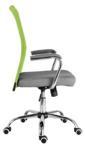 Studentská juniorská židle NEOSEAT TEENAGE šedo-reflexní zelená