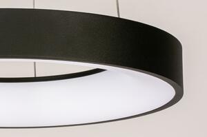 Závěsné LED svítidlo Pretton Black (LMD)