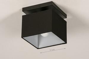 Stropní designové černé svítidlo Anders Black and Black I (LMD)
