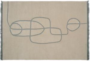 Linie Design Umělecký koberec Lineal Flow, 170x240 cm, Axiom kolekce