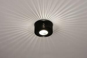 Stropní nebo nástěnné designové svítidlo Sunshine Black (LMD)