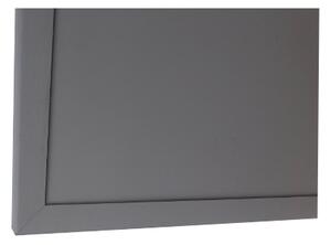 Toptabule.sk Šedá křídová tabule v šedém rámu 90x60 cm