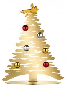 Vánoční dekorace Bark for Christmas 30 cm gold, Alessi