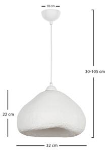 Brilagi - Lustr na lanku WABI SABI 1xE27/40W/230V pr. 32 cm bílá