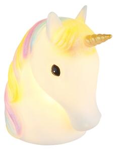 Globo 28052 - LED Dětská noční lampička UNICORN LED/1W/USB/3xAA