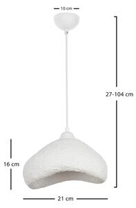Brilagi - Lustr na lanku WABI SABI 1xE27/40W/230V pr. 30 cm bílá