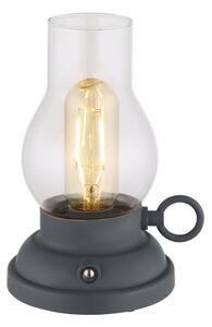 Globo 58016A - LED Stm. nab. dot. stolní lampa PETRO 1W/3,7V 1200 mAh antracit