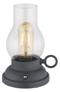 Globo 58016A - LED Stm. nab. dot. stolní lampa PETRO 1W/3,7V 1200 mAh antracit