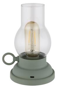 Globo 58016B - LED Stm. nab. dot. stolní lampa PETRO LED/1W/3,7V 1200 mAh zelená