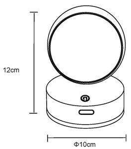 Globo 78290AB - LED Stm. nab. dot. nástěnné svítidlo RANDI 1,4W/35V 1800 mAh