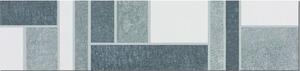 Rako Tahiti DDPL4513 Bordura 8,1x33,3 bílošedá