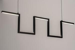 Závěsné LED svítidlo Zagatti Black Big (LMD)