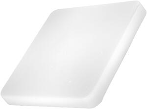 AVIDE Stropní stmívatelné LED světlo ROMA s dál. ovládáním, 48W, teplá-studená bílá, 53x53cm, čtverec, bíl 9570450
