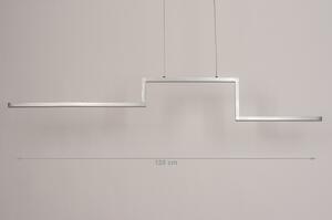 Závěsné LED svítidlo Zagatti Silver (LMD)