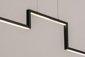 Závěsné LED svítidlo Zagatti Black (LMD)