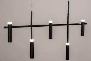 Závěsné designové LED svítidlo Milenium Black 5 (LMD)