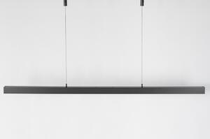Závěsné designové černé LED svítidlo Corciano Trio 180 Black (LMD)