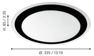 Eglo 99404 - LED Stropní svítidlo COMPETA LED/18W/230V