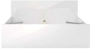 Postel Simplicity 213 160x200 cm bílý lesk