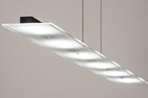 Závěsné designové LED svítidlo Collio Black (LMD)