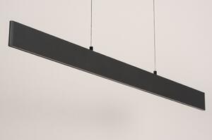 Závěsné designové černé LED svítidlo Corciano 121 Black (LMD)