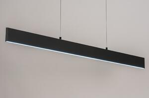 Závěsné designové černé LED svítidlo Corciano 121 Black (LMD)