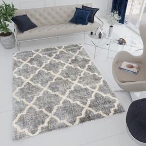 Makro Abra Kusový koberec Shaggy VERSAY Q127A Tmavě šedý Rozměr: 120x170 cm